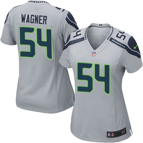 Women's Limited Bobby Wagner Nike Jersey Grey Alternate - #54 NFL Seattle Seahawks